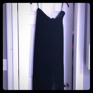 Silk Velvet Midi Skirt 12 Mint